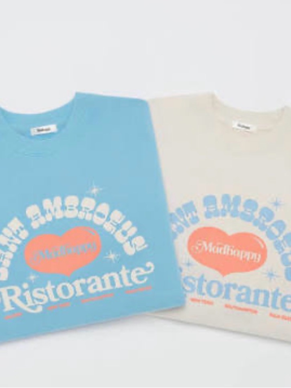 Madhappy x St. Anbroeus crewneck cream